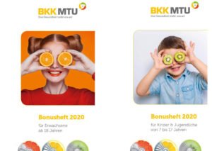 Bonusheft 2020 Erwachsene und Kinder