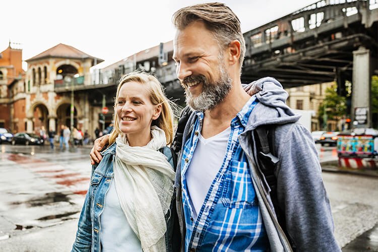 couple arrived in capital city of Germany